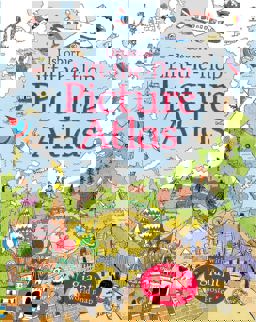 Lift the Flap Atlas  9780746098479 Front Cover