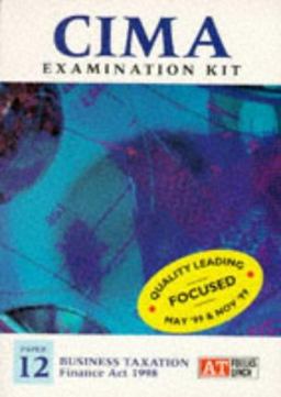 Business Taxation (Finance ACT 1998)