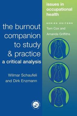 Burnout Companion to Study and Practice A Critical Analysis  9780748406982 Front Cover