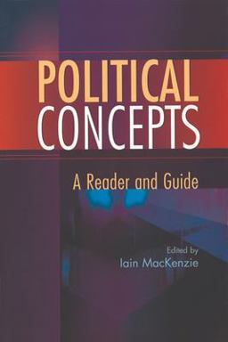 Political Concepts A Reader and Guide  9780748616787 Front Cover