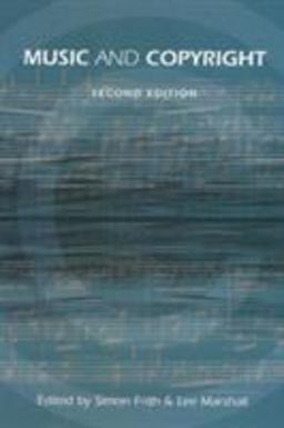 Music and Copyright  9780748618132 Front Cover