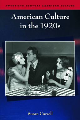 American Culture in The 1920s  9780748625215 Front Cover