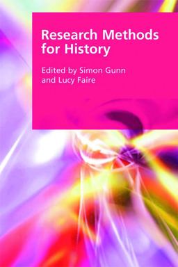 Research Methods for History  9780748642045 Front Cover
