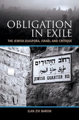 Obligation in Exile The Jewish Diaspora, Israel and Critique  9780748692309 Front Cover