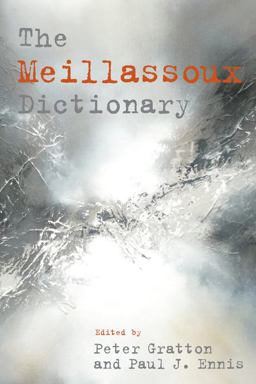 Meillassoux Dictionary  9780748695553 Front Cover