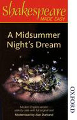 Shakespeare Made Easy - a Midsummer Night's Dream  9780748702787 Front Cover