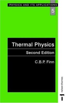 Thermal Physics 2nd 9780748743797 Front Cover