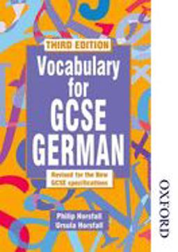 Vocabulary for GCSE German - 3rd Edition