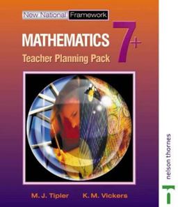 New National Framework Mathematics 7