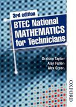 BTEC National Mathematics for Technicians Third Edition BTEC National Mathematics for Technicians Third Edition