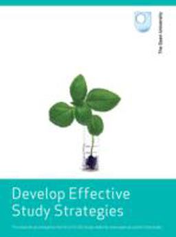 Develop Effective Study Strategies