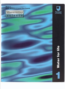 Discovering Science - Water for Life