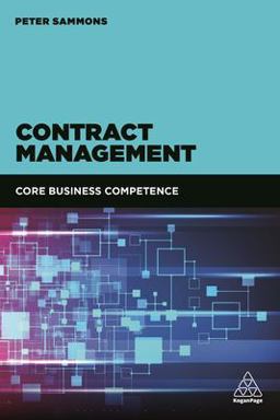 Contract Management Core Business Competence  9780749480646 Front Cover