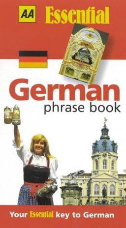 AA Essential German Phrase Book and Cassette Pack