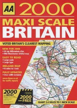 AA Maxi Scale Atlas Britain 2000