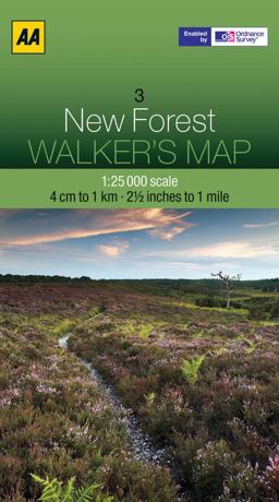 Walker's Map New Forest