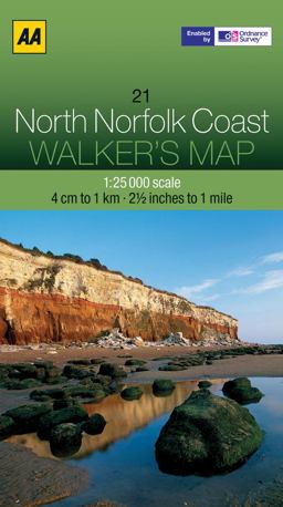 Walker's Map North Norfolk Coast