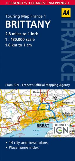 Road Map Brittany