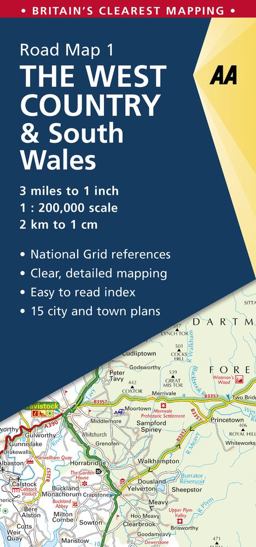 The West Country and South Wales Road Map