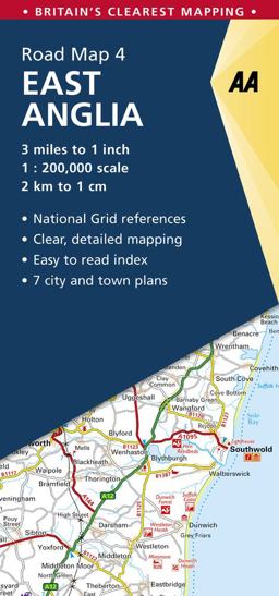 East Anglia Road Map