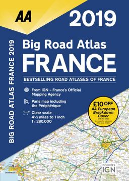 Big Road Atlas France 2019 PB