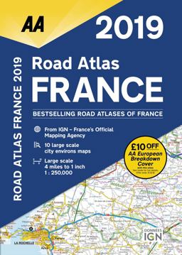 Road Atlas France 2019 SP