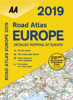 2019 Road Atlas Europe 2019