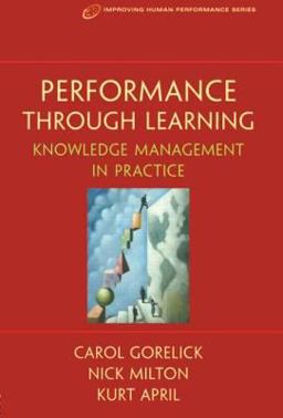 Performance Through Learning  9780750675826 Front Cover