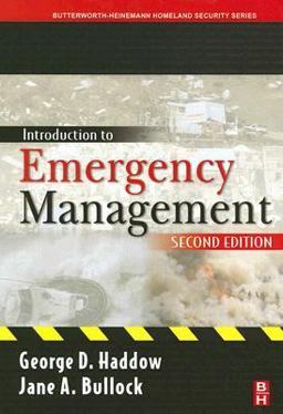 Introduction to Emergency Management 2nd 9780750679619 Front Cover