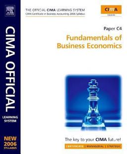CIMA Learning System Fundamentals of Business Economics