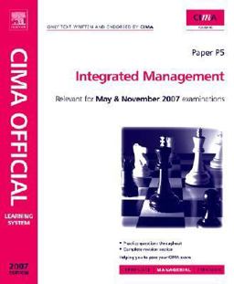 CIMA Learning System 2007 Integrated Management