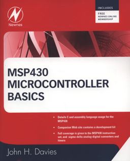 MSP430 Microcontroller Basics  9780750682763 Front Cover