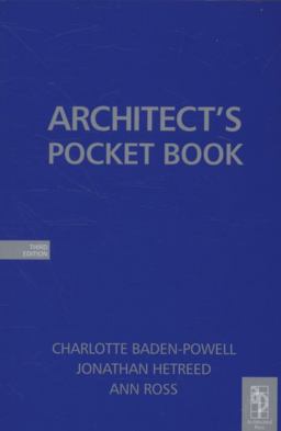 Architect's Pocket Book 3rd 9780750686174 Front Cover
