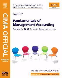 CIMA Official Learning System Fundamentals of Management Accounting