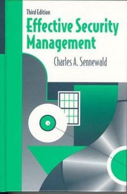 Effective Security Management 3rd 9780750699075 Front Cover