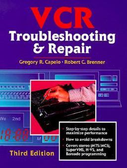 VCR Troubleshooting and Repair 3rd 9780750699402 Front Cover