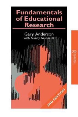 Fundamentals of Educational Research 2nd 9780750708579 Front Cover