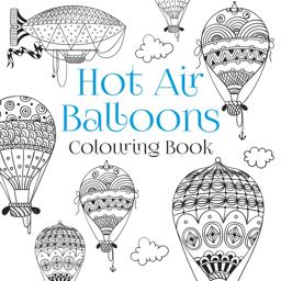 Hot Air Balloons Colouring Book  9780750968003 Front Cover