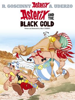 Asterix and the Black Gold  9780752847139 Front Cover