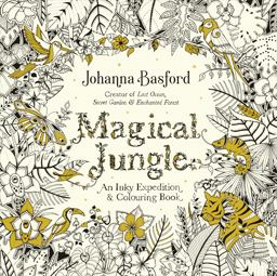 Magical Jungle An Inky Expedition and Colouring Book  9780753557167 Front Cover