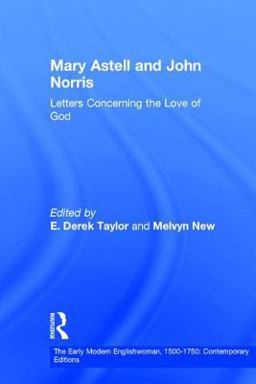 Mary Astell and John Norris Letters Concerning the Love of God  9780754605867 Front Cover