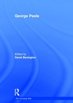 George Peele  9780754628569 Front Cover