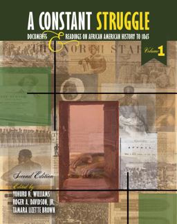 Constant Struggle African American History 1619-1865  9780757516757 Front Cover
