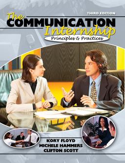 Communication Internship Principles and Practices 3rd 9780757519130 Front Cover