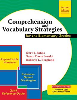 Comprehension and Vocabulary Strategies For the Elementary Grades 2nd 9780757527982 Front Cover