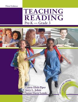 Teaching Reading Pre-K to Grade 3 W/CD-ROM 3rd 9780757538766 Front Cover