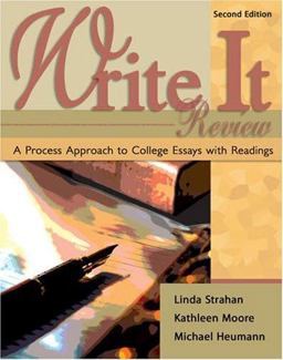 Write It Review A Process Approach to College Essays with Readings 2nd 9780757539305 Front Cover