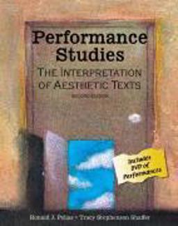 Performance Studies The Interpretation of Aesthetic 2nd 9780757545405 Front Cover