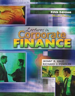 Lectures in Corporate Finance 5th 9780757557675 Front Cover
