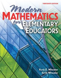 Modern Mathematics for Elementary Educators Modern Mathematics for Elementary Educators